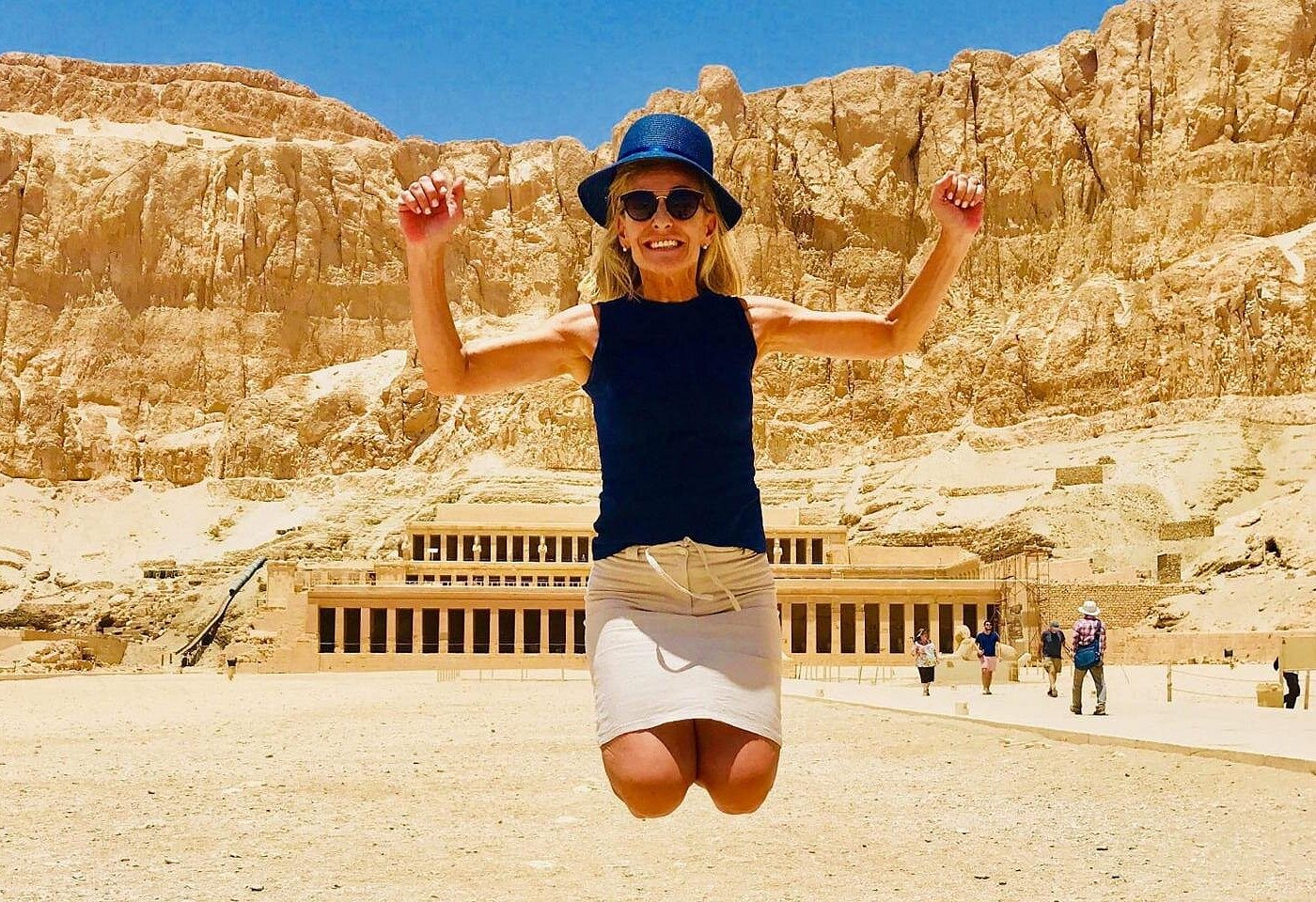 Tempel van Hatshepsut tijdens een dagtrip Luxor vanuit Hurghada